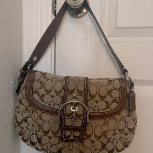Slightly used coach purse
